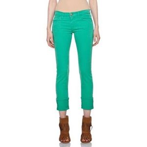 Current Elliot Green Skinny Jeans Size 25
